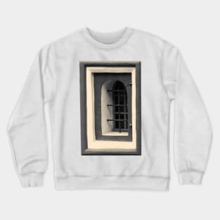 Geometric Old Wall Pattern Crewneck Sweatshirt